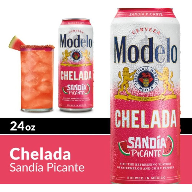 Modelo Especial Chelada Sandia Picante 24oz  Can