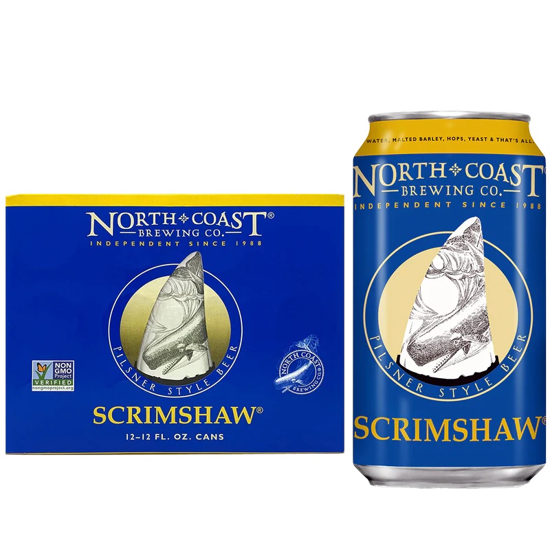 North Cost Scrimshaw Pilsner 12oz 12 Pack Can