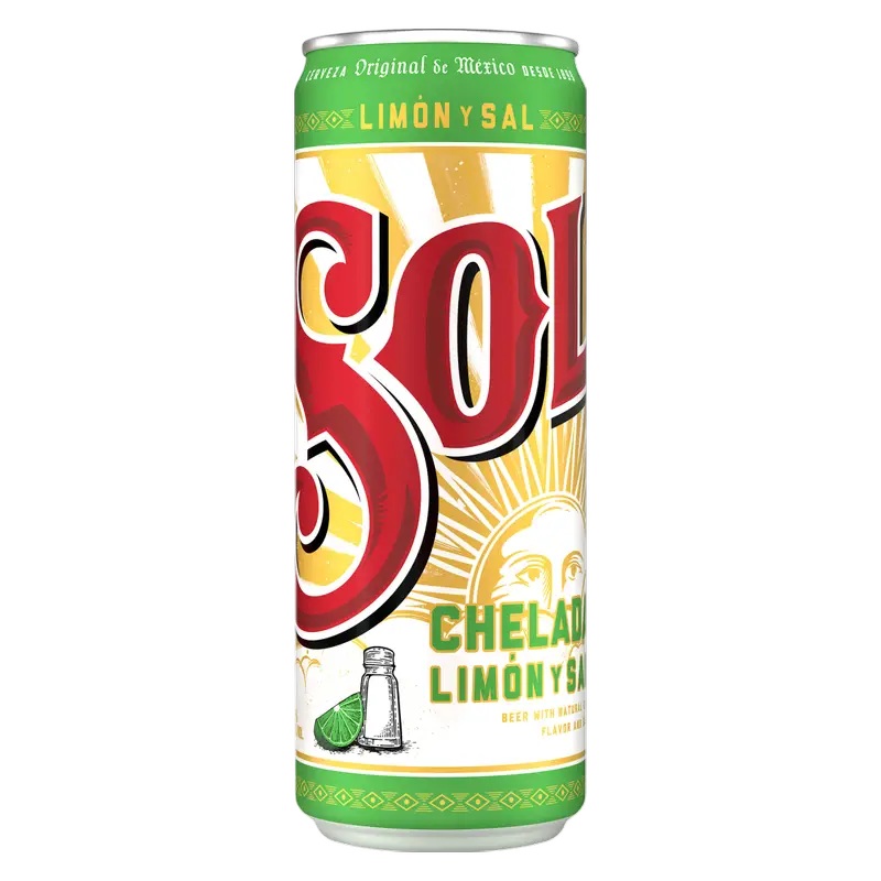 Sol Chelada Limon 25oz Can