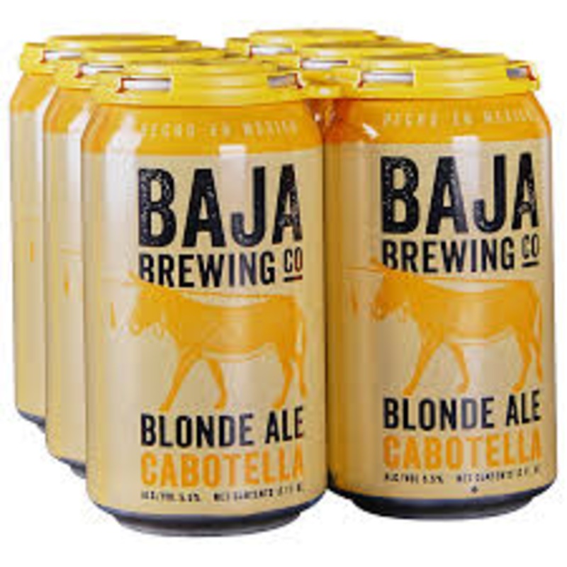 Baja Brewing Cabotella Blonde Ale 12oz 6pk Cans