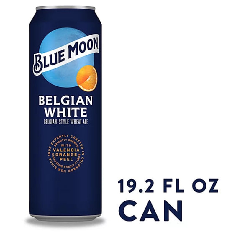 Blue Moon Belgian White Ale 19.2oz Can