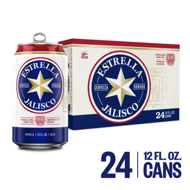 Estrla Jalisco 12oz 24 Pack Can
