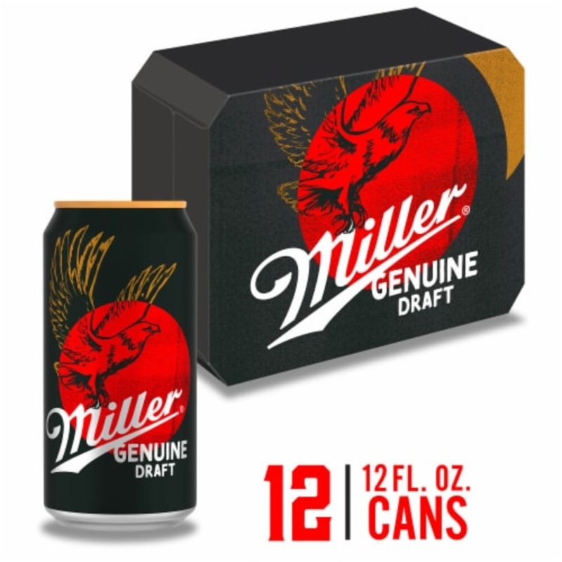Miller Genuine Draft 12 Pack Can