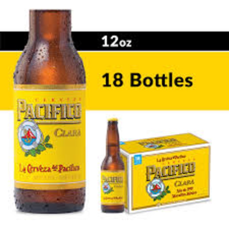 Pacifico 12oz 18 Pack Bottles