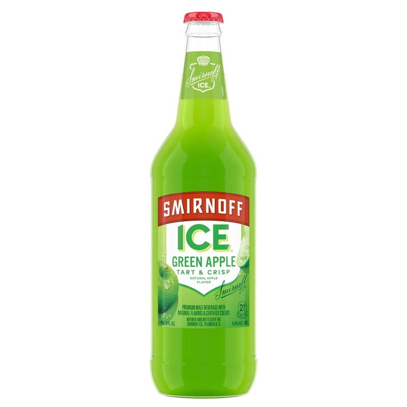 Smirnoff Ice Green Apple 24oz Bottle