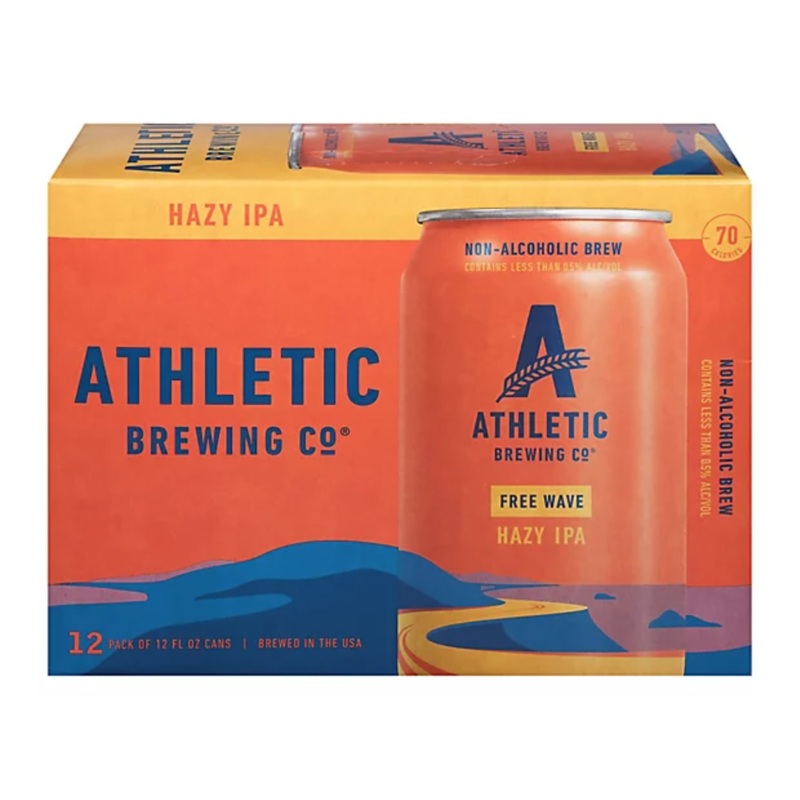 Athletic Free Wave Hazy Ipa 12Pk 12oz
