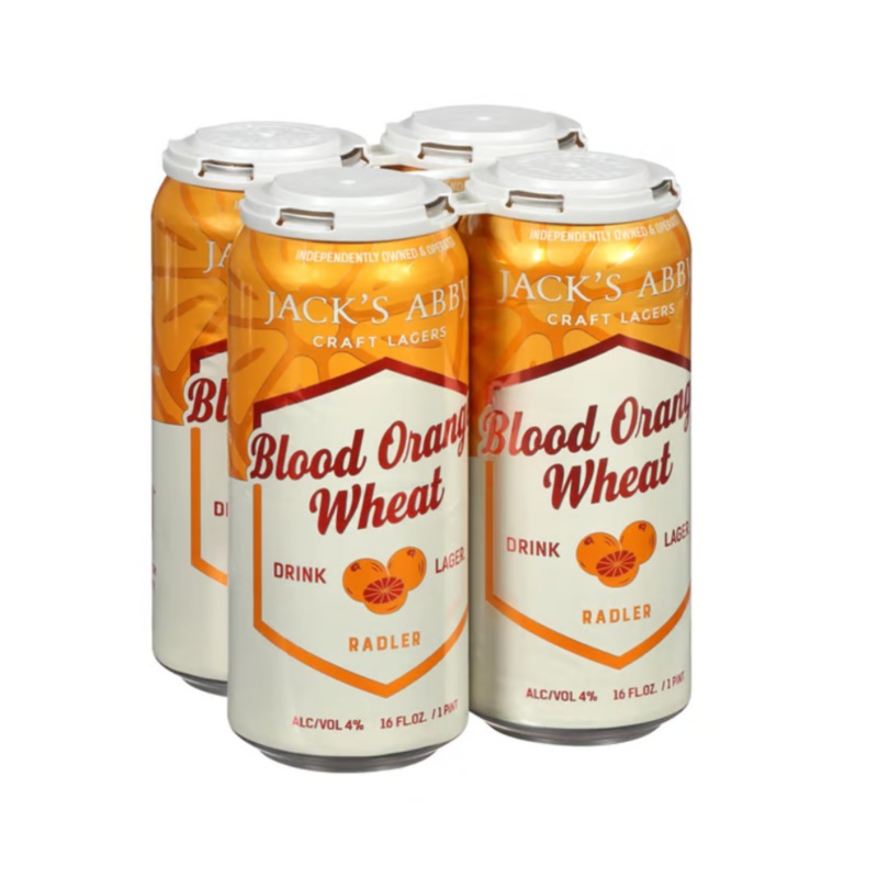 Jack's Abby Blood Orange Wheat Radler 4pk 16oz