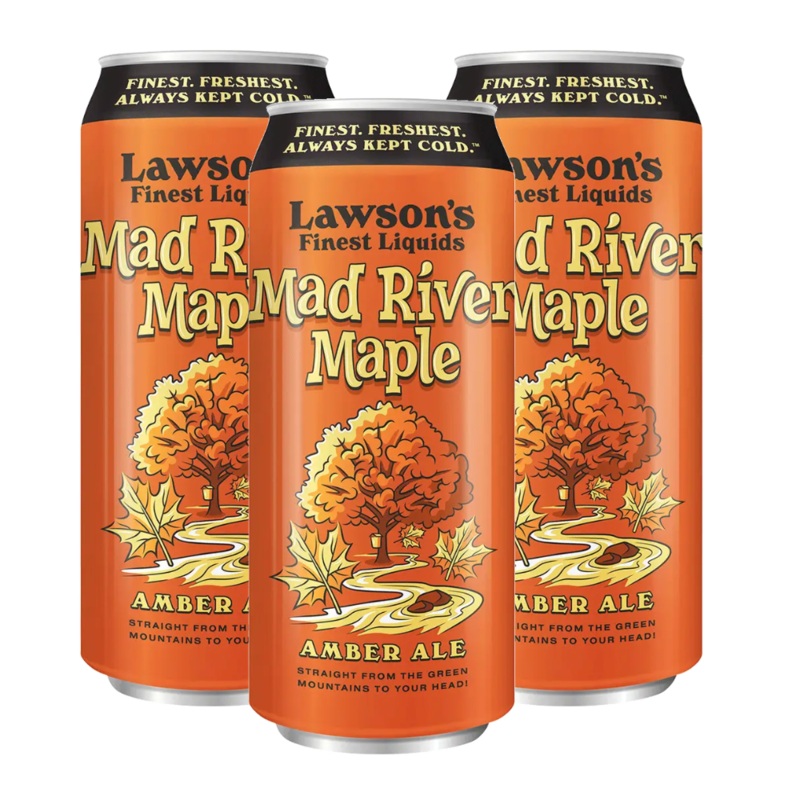 Lawson's Mad River Maple 4pk Can 16oz