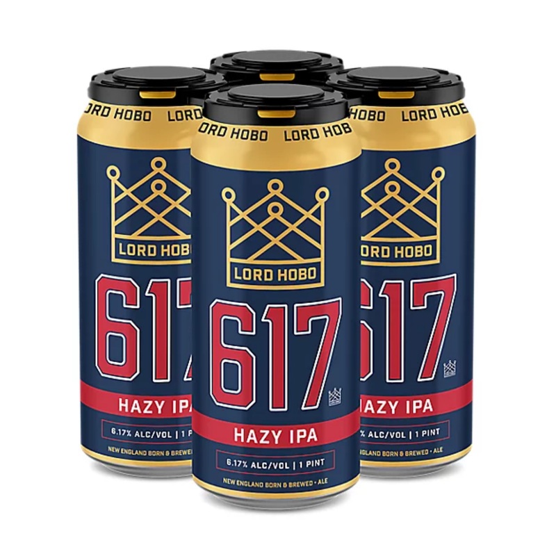 Lord Hobo 617 Hazy IPA 4pk 16oz
