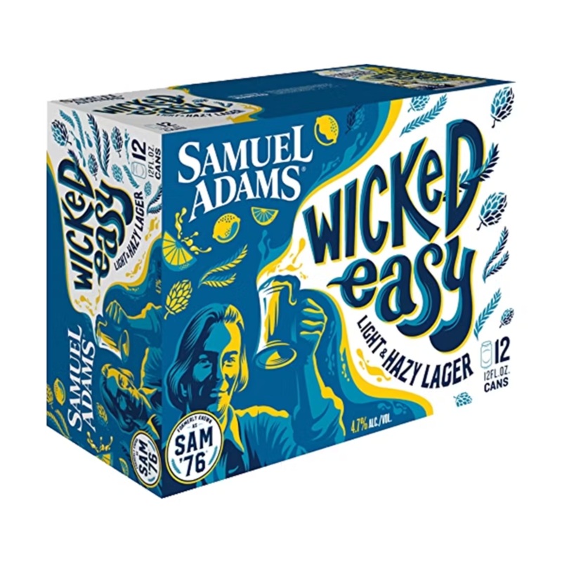 Sam Adams Wicked Easy 12pk Can 12oz