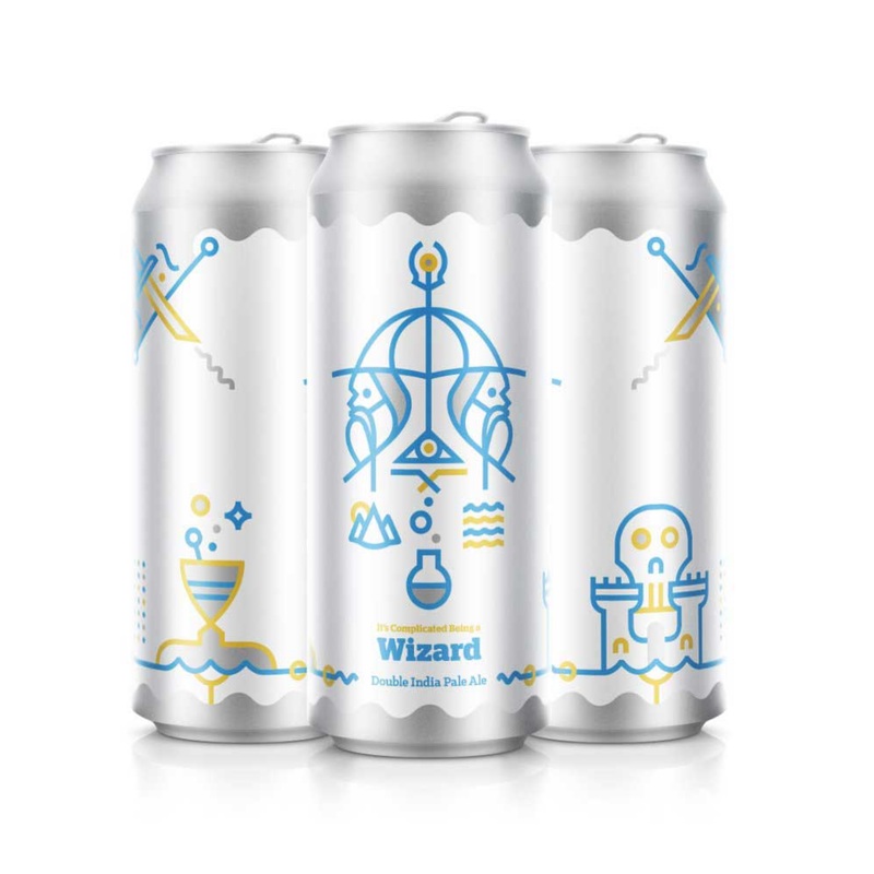 Burlington It's Complicated Being A Wizard 4pk Can 16oz