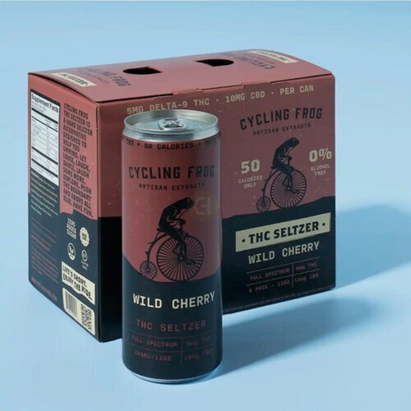 Cycling Frog Wild Cherry 6Pk Can