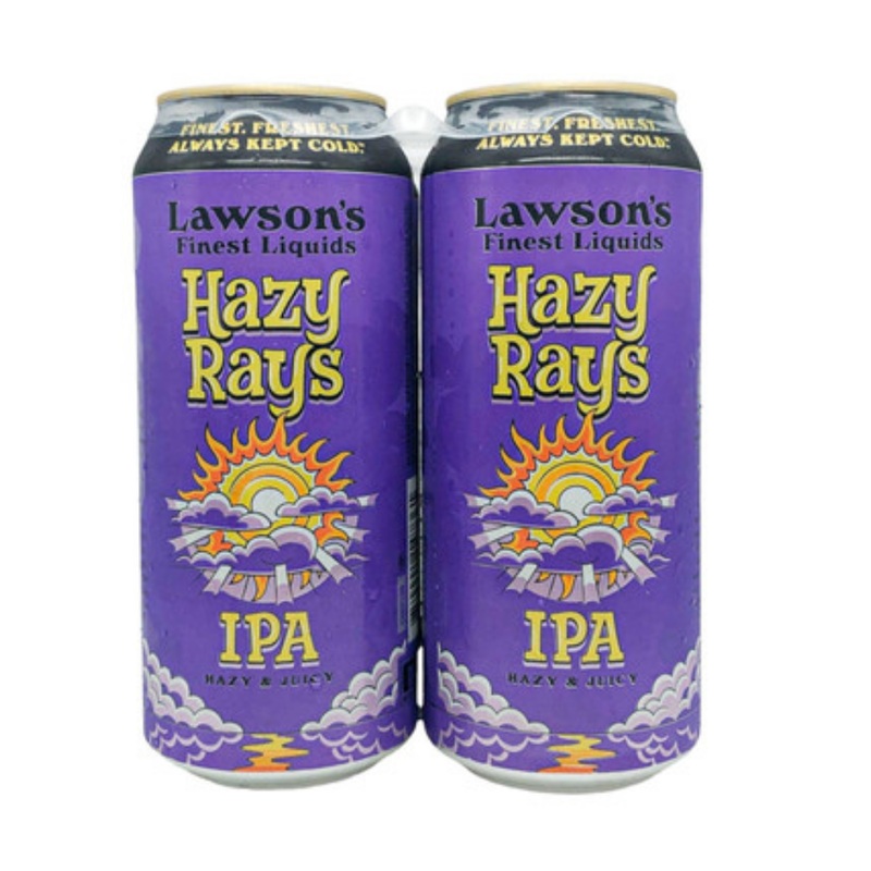 Lawson's Hazy Rays Ipa 4Pk 16oz Can