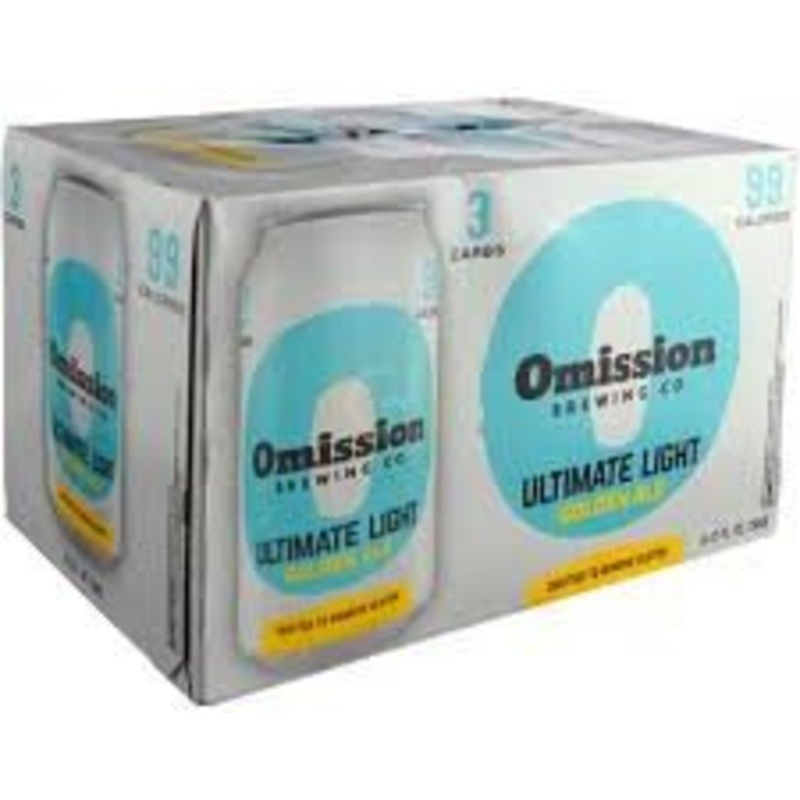 Omission Ultimate Light Golden Ale 6pk Can 12oz