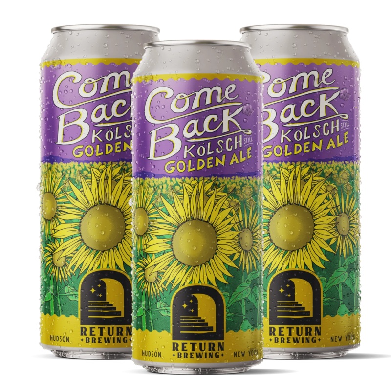 Return Brewing Comeback Kolsch 4Pk Can 16oz
