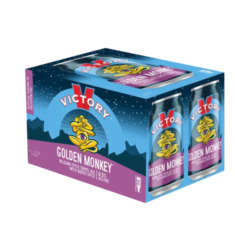 Victory Golden Monkey Cans 6Pk 12oz
