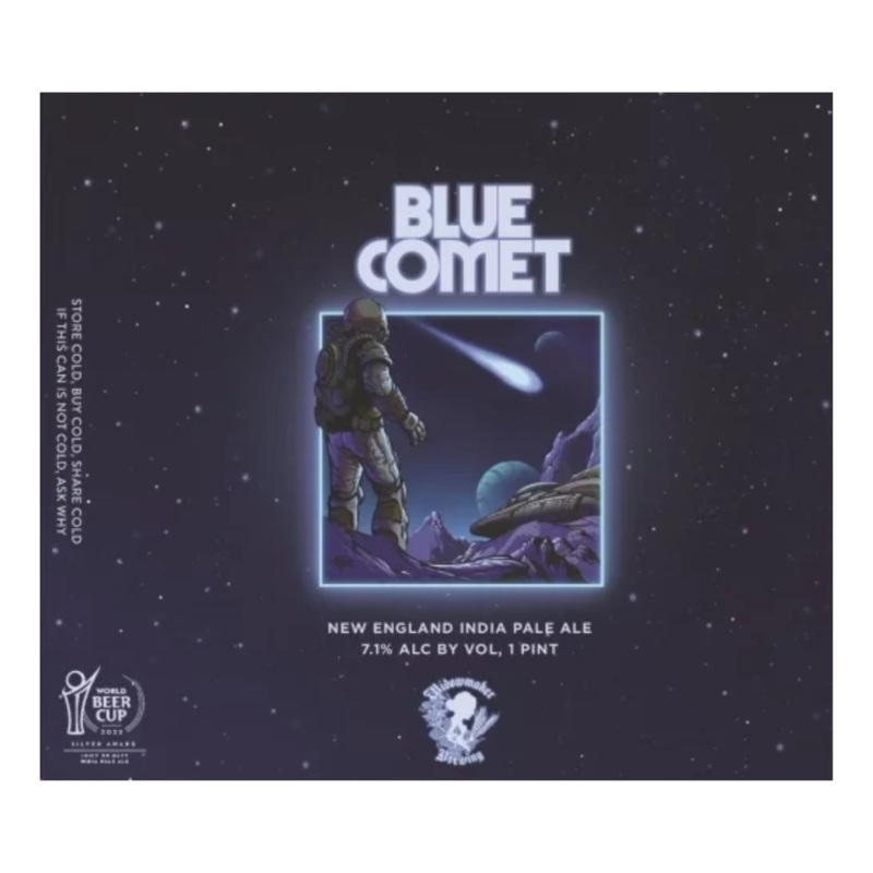 Widowmaker Blue Comet 4pk Can 16oz