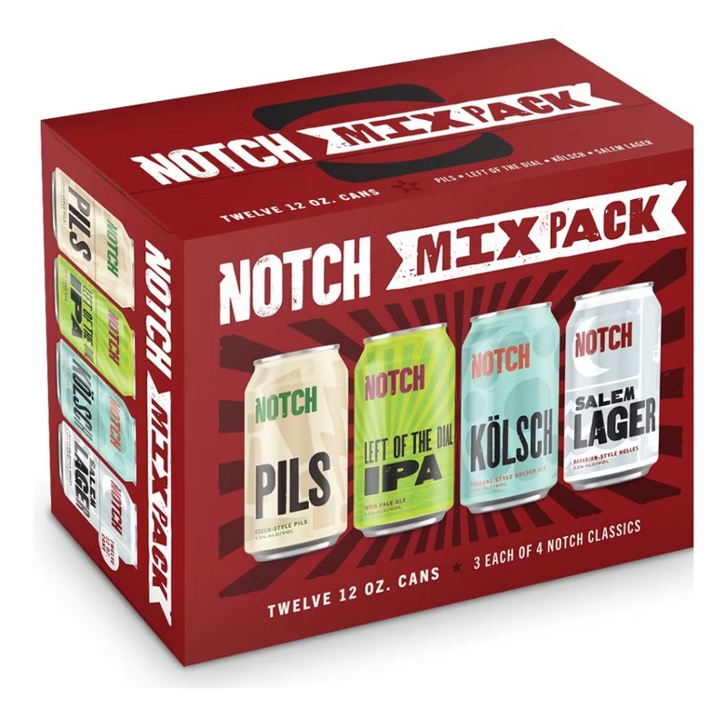 Notch Variety 12pk 12oz cans