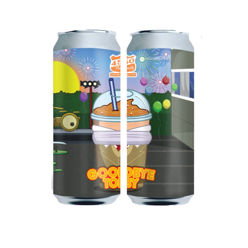 450 North Goodbye Toby Slushy XL 4pk 16oz