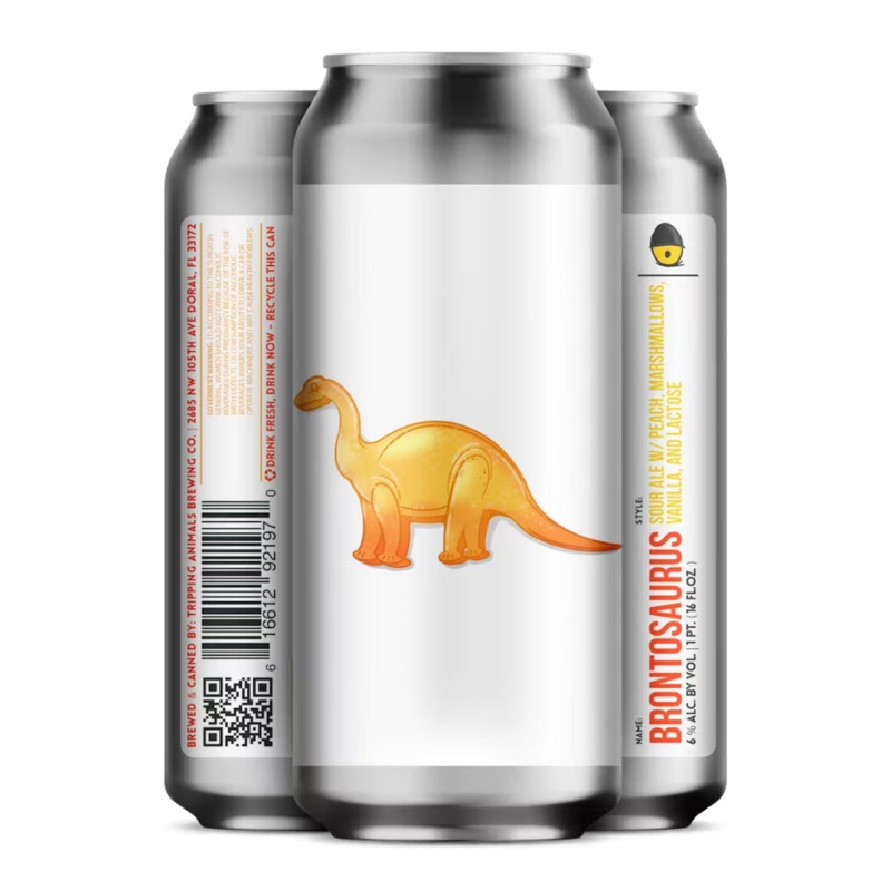 Tripping Animals Brontosaurus Single 16oz