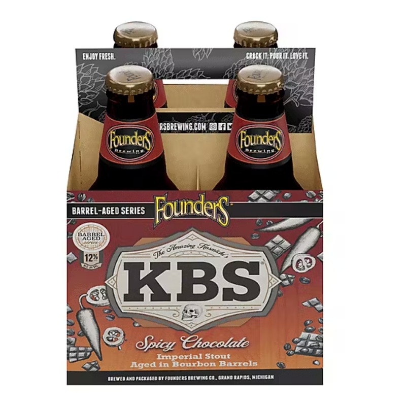 Founders Breakfast Stout-Spicy Chocolate 4Pk