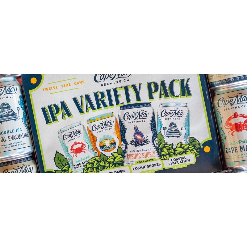 CAPE MAY IPA VARIETY 12PK CANS