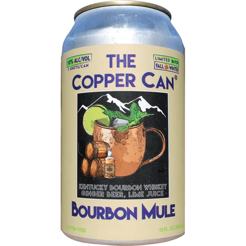 COPPER CANS BOURBON MULE 4PK C/O