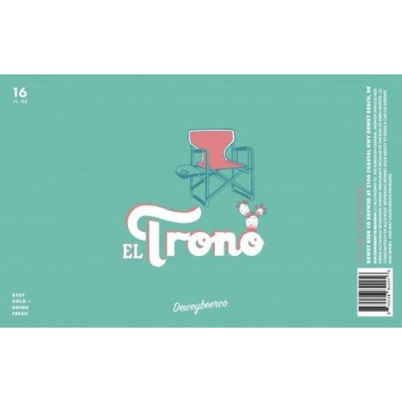 DEWEY BEER CO EL TRONO 6PK