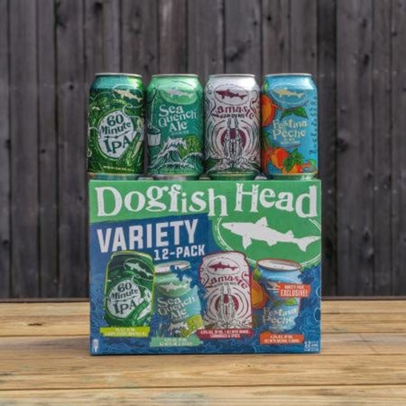 DOGFISH SUMMER VARIETY 12PK CAN