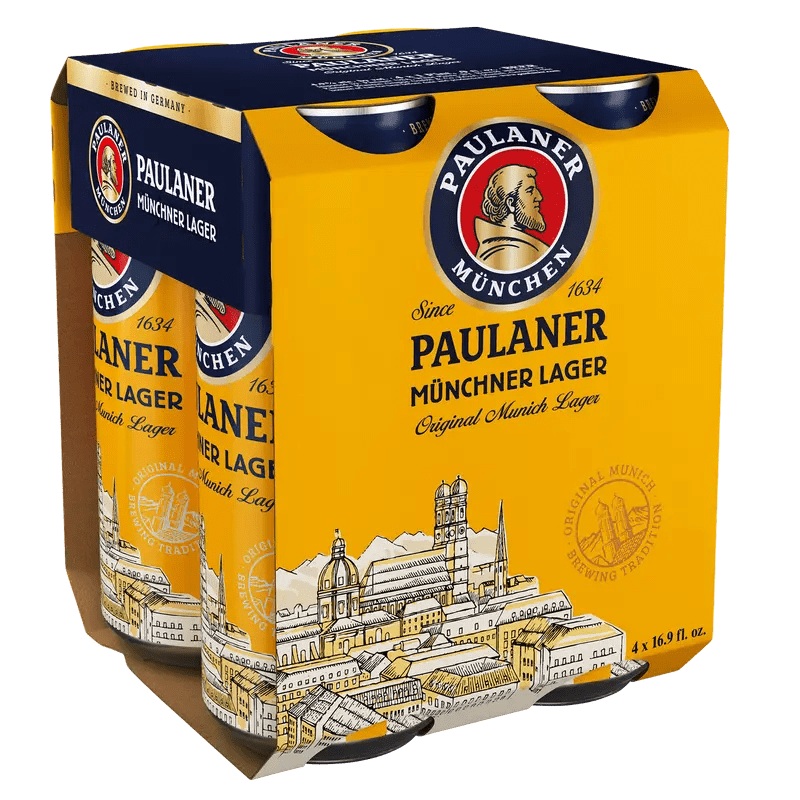 PAULANER MUNCHER LAGER 4PK CAN