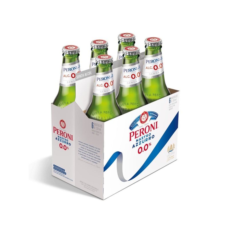 PERONI ZERO 6PK BTL