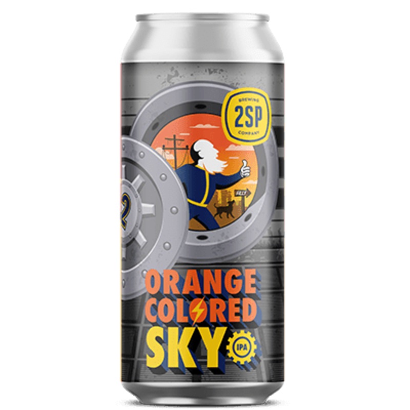 2SP ORANGE COLORED SKY 4PK