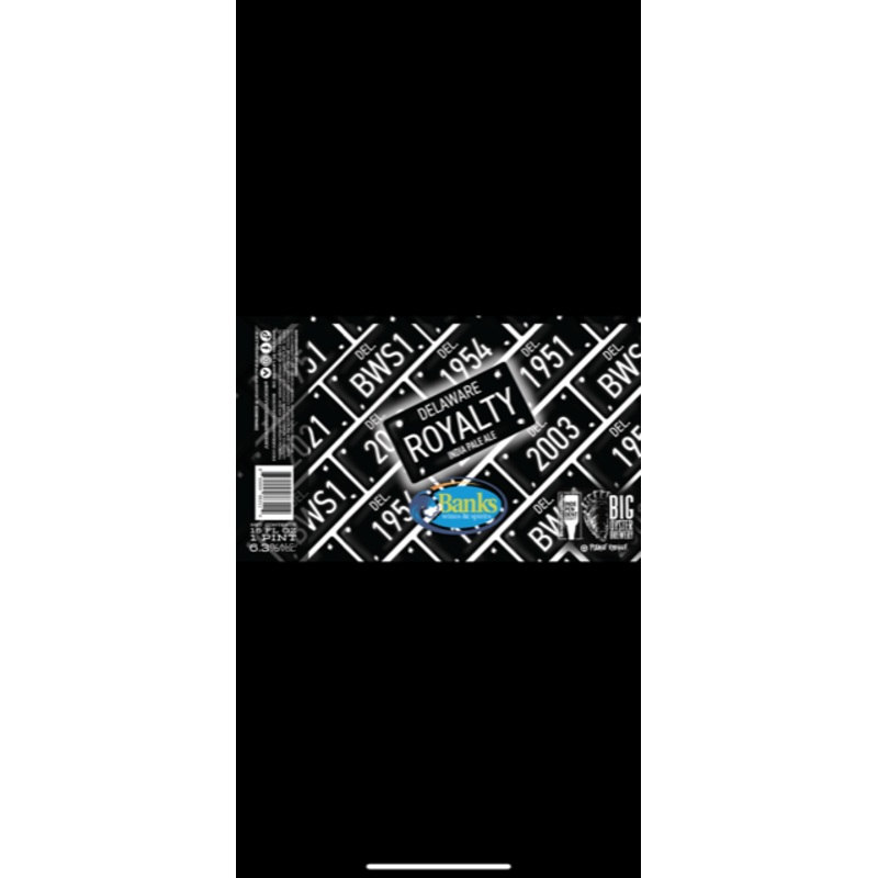 BANKS DELAWARE ROYALTY 24pk 16oz CASE