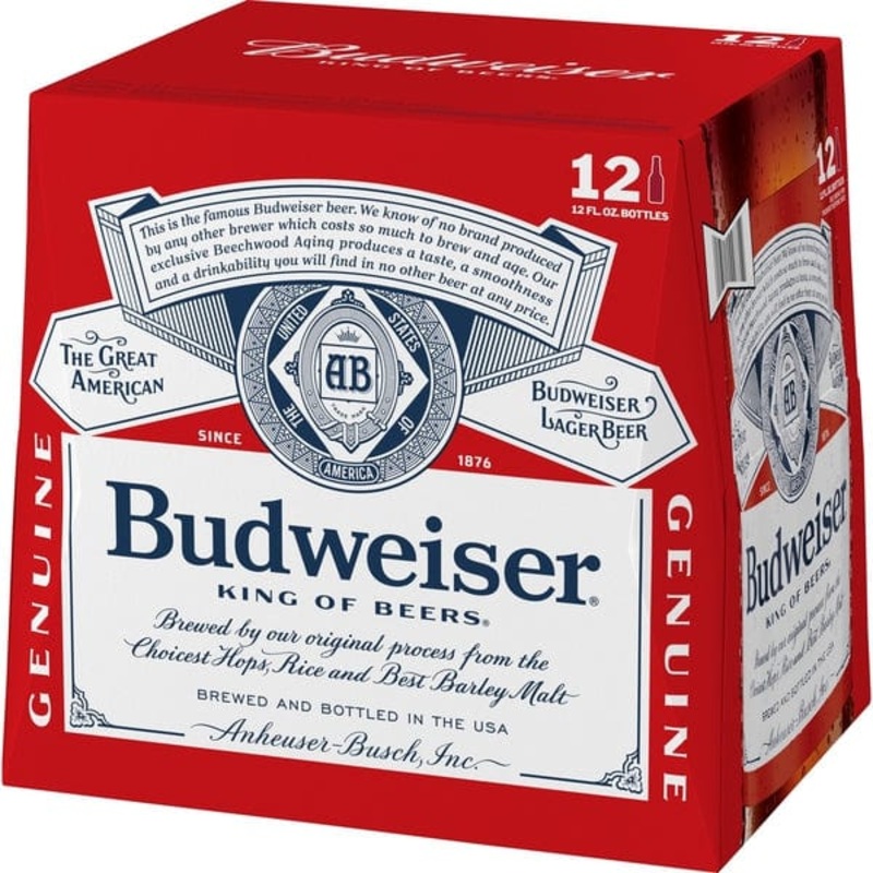 BUD 12PK BTL