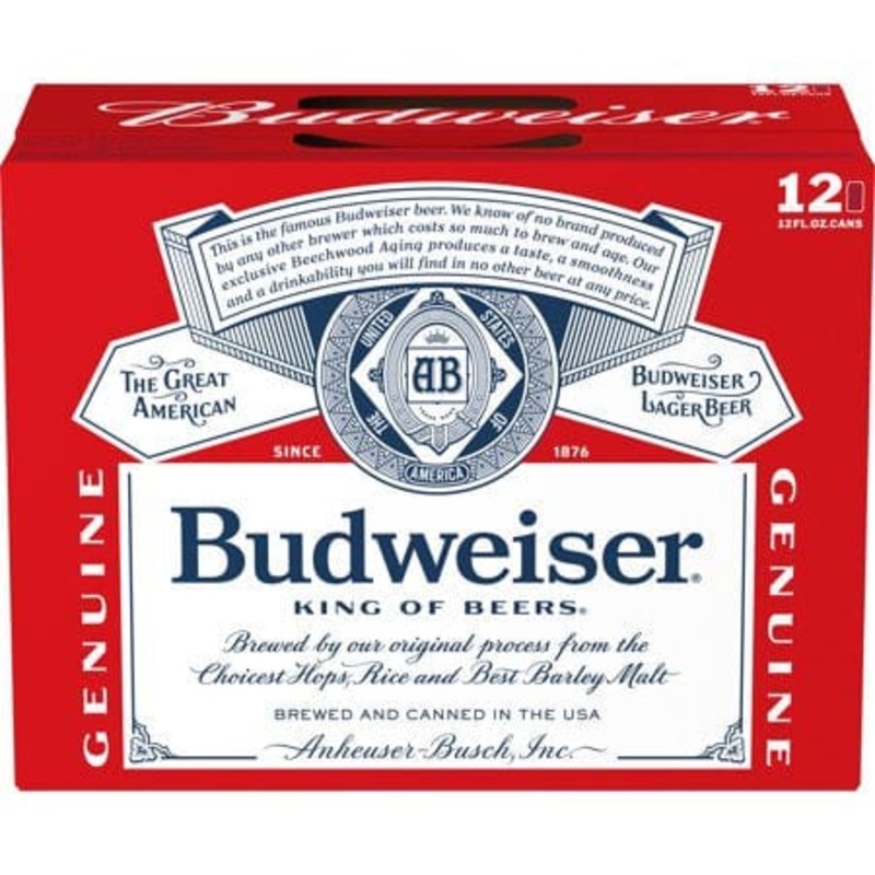 BUD 12PK CAN