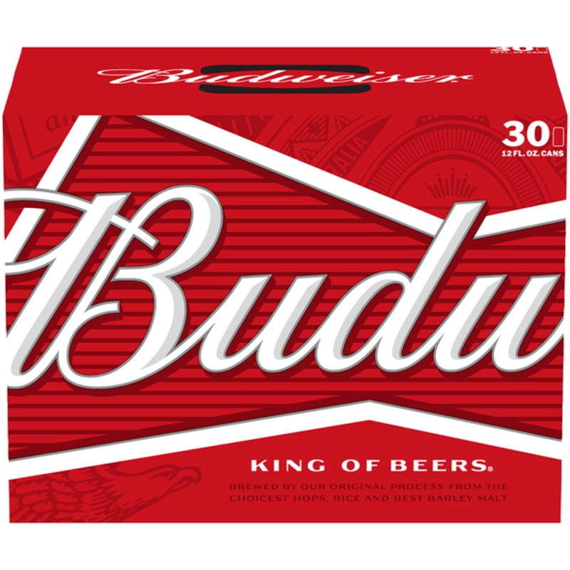 BUD 30PK 12OZ CAN
