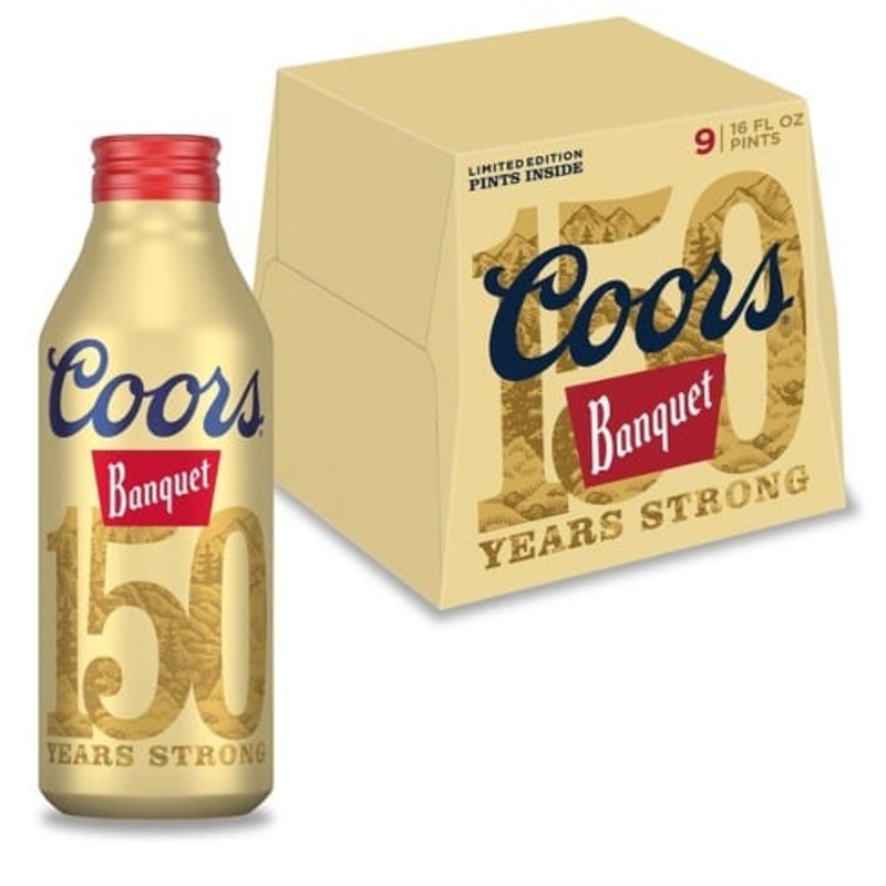 COORS BANQUET ALUMINUM 16OZ 9PK