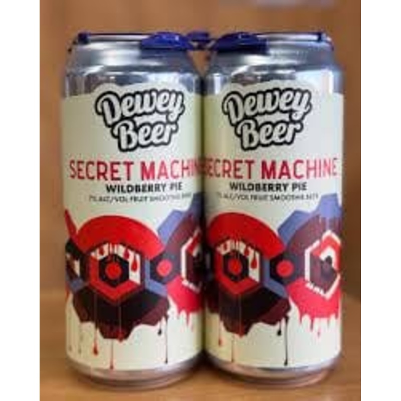 DEWEY BEER CO SM WILDBERRY PIE 4PK