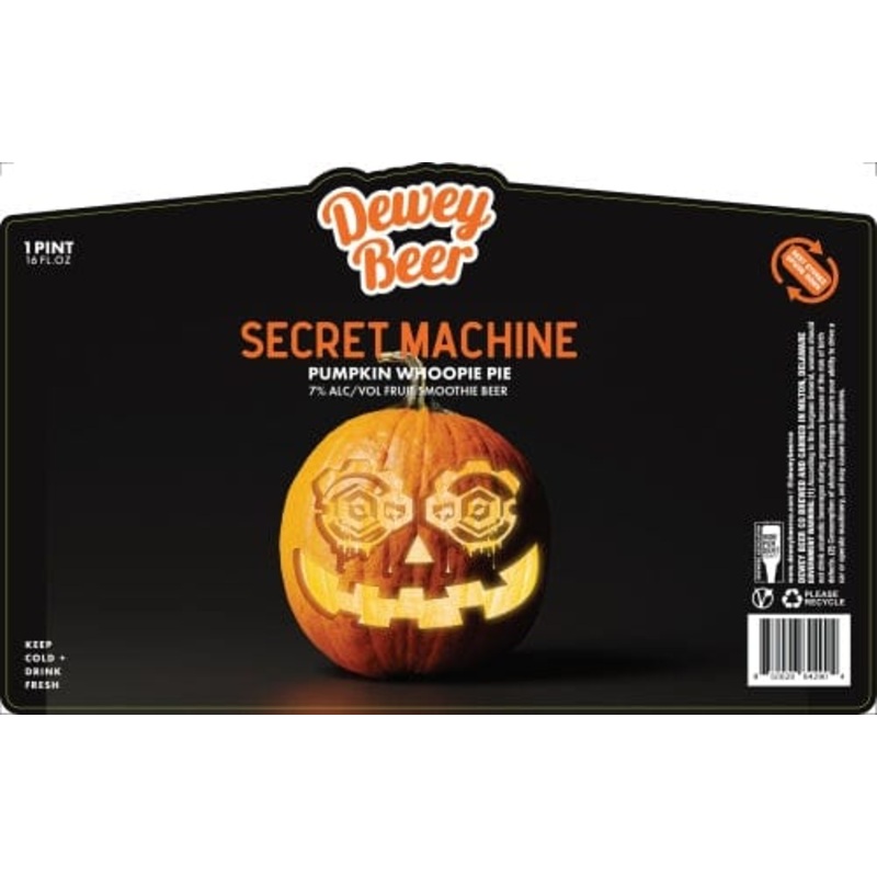 DEWEY PUMPKIN SECRET MACHINE 4PK