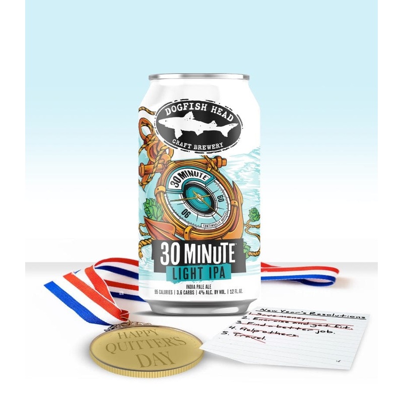 DOGFISH 30MIN IPA 12PK CAN