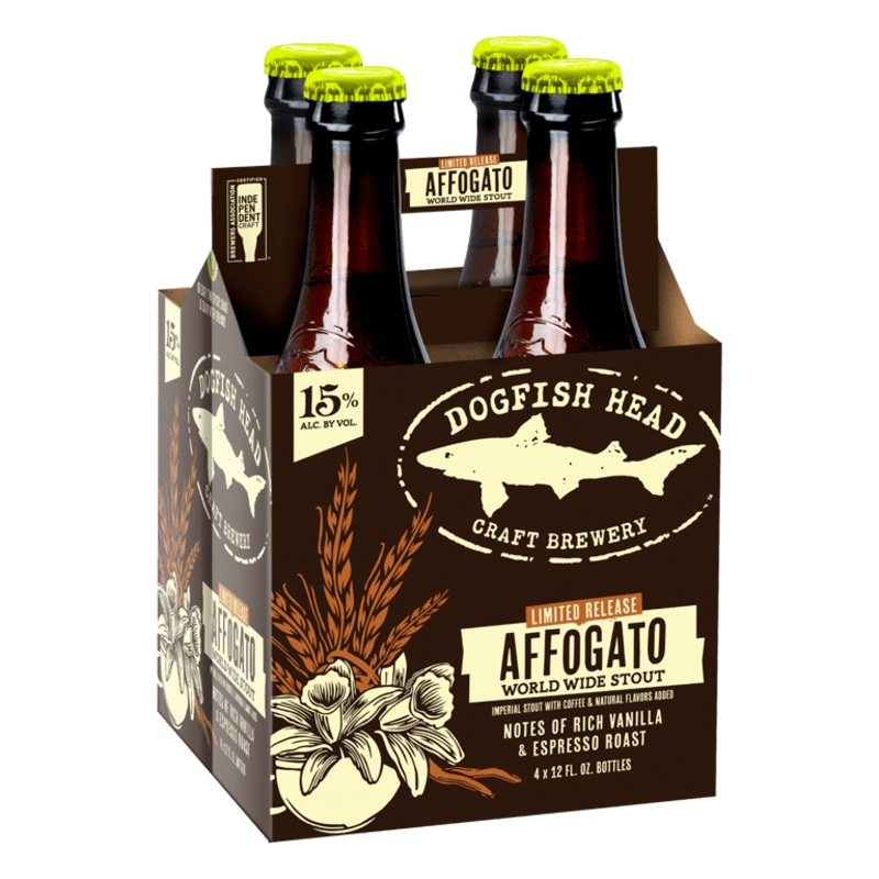 DOGFISH AFFOGATO WORLD WIDE STOUT 4PK