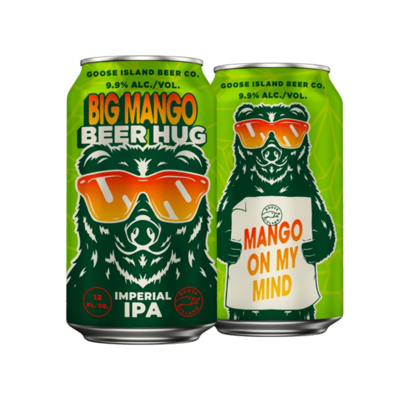 GOOSE ISLAND BIG MANGO BEER HUG IMPERIAL IPA 6PK