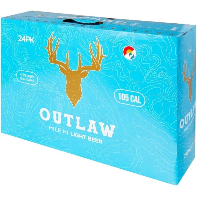 OUTLAW LIGHT BEER 24PK CAN