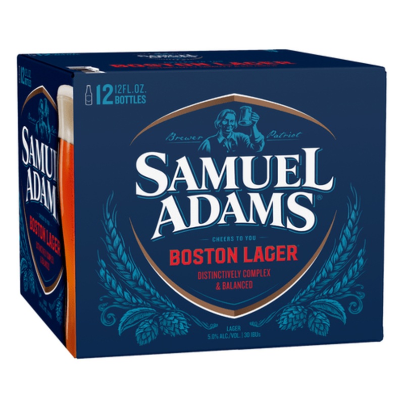 SAM ADAMS BOSTON LAGER 12PK BTL