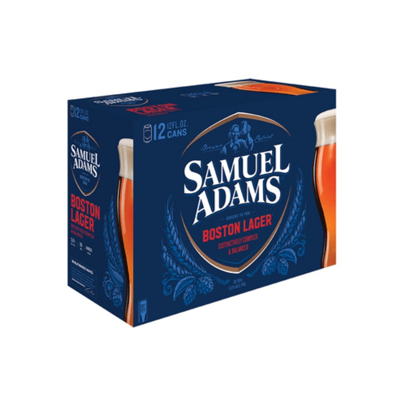 SAM ADAMS BOSTON LAGER 12PK CAN