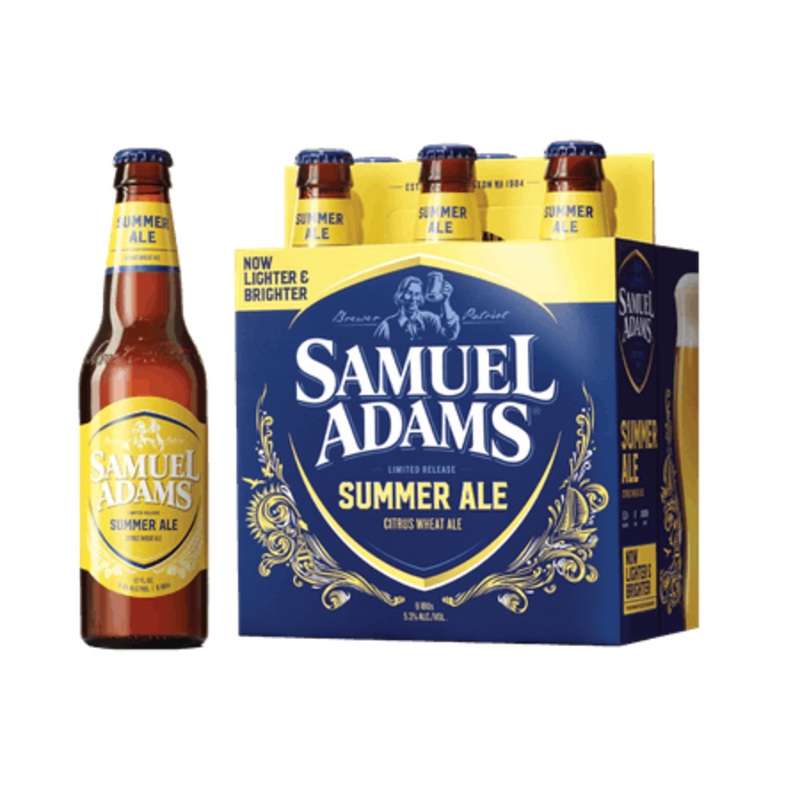 SAM ADAMS SUMMER ALE 6PK BTL