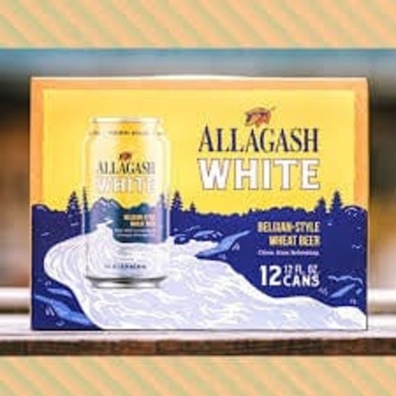 ALLAGASH WHITE 12PK CANS