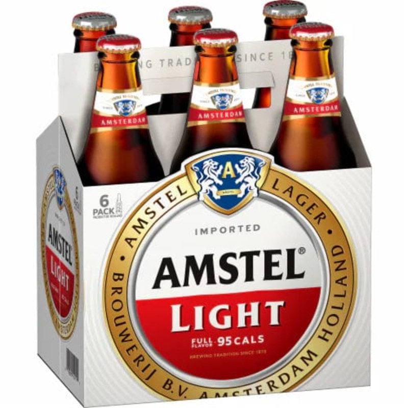 AMSTEL LIGHT 6PK BTL