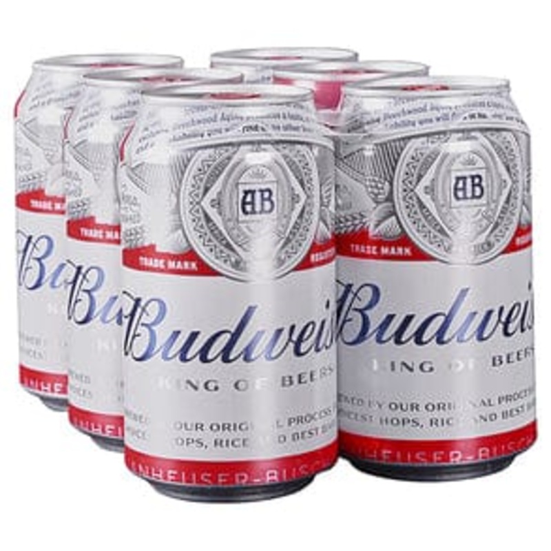 BUD 6PK CANS