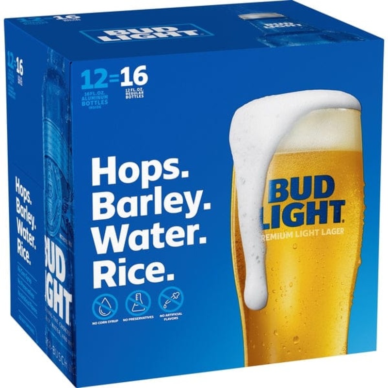 BUD LIGHT ALUM 12PK 16OZ